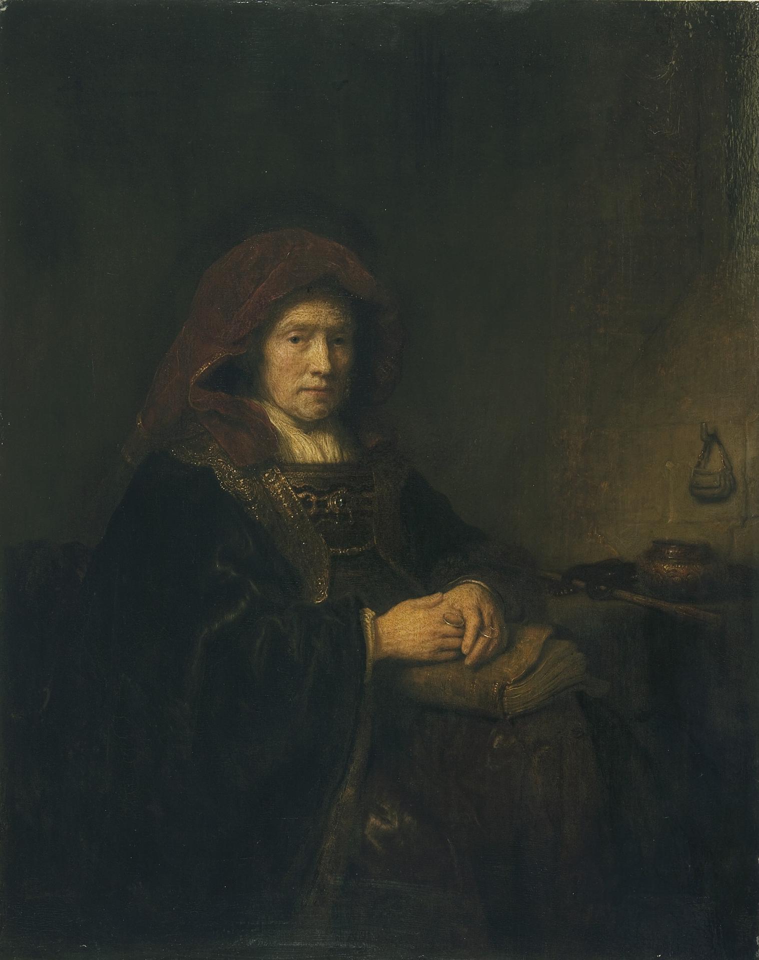 Rembrandt, Old Woman with Spectacles