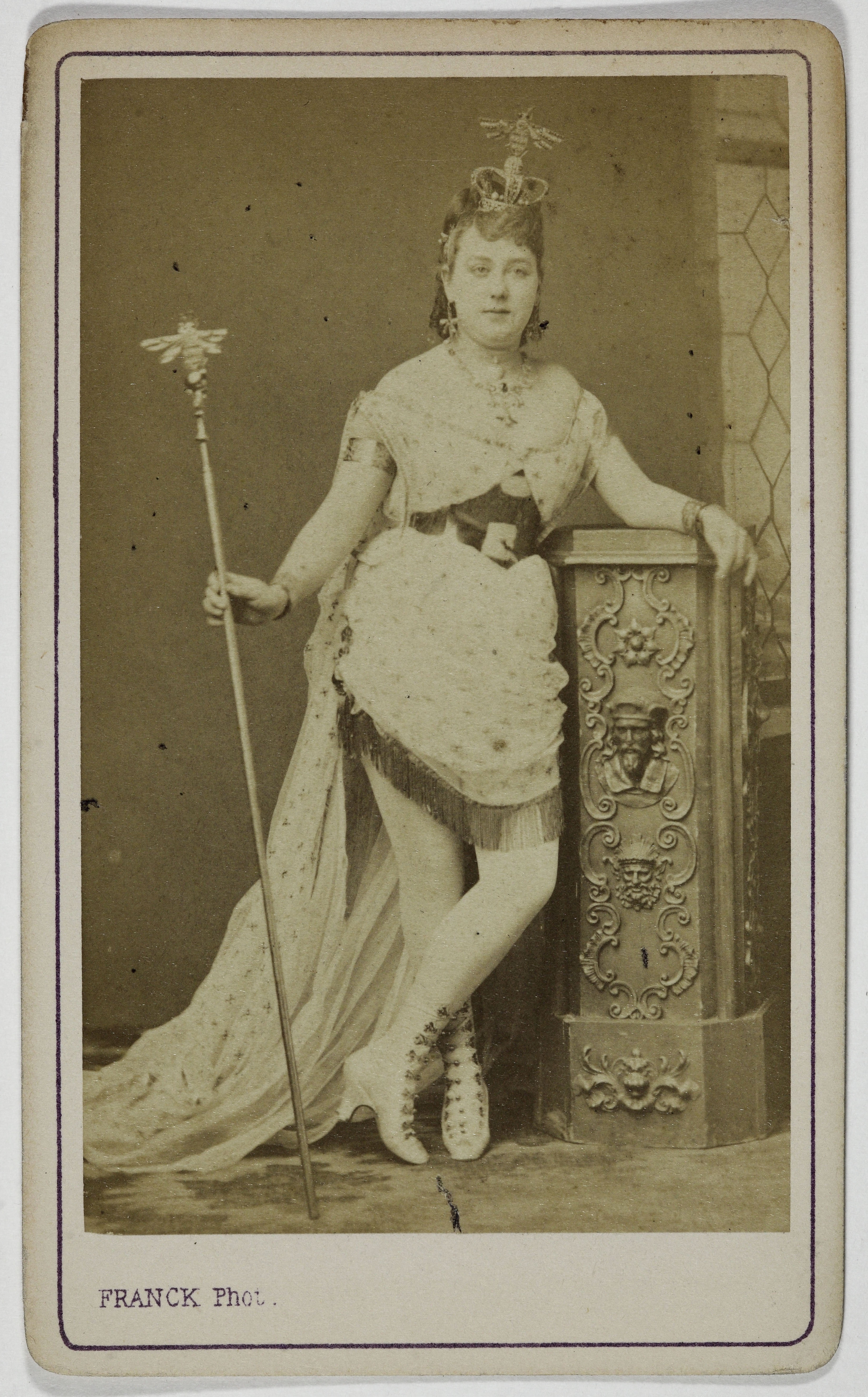 Franck, Portrait d'Anita, (actrice)
