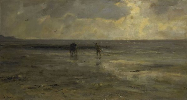 Jacob Maris, Strand bij avond