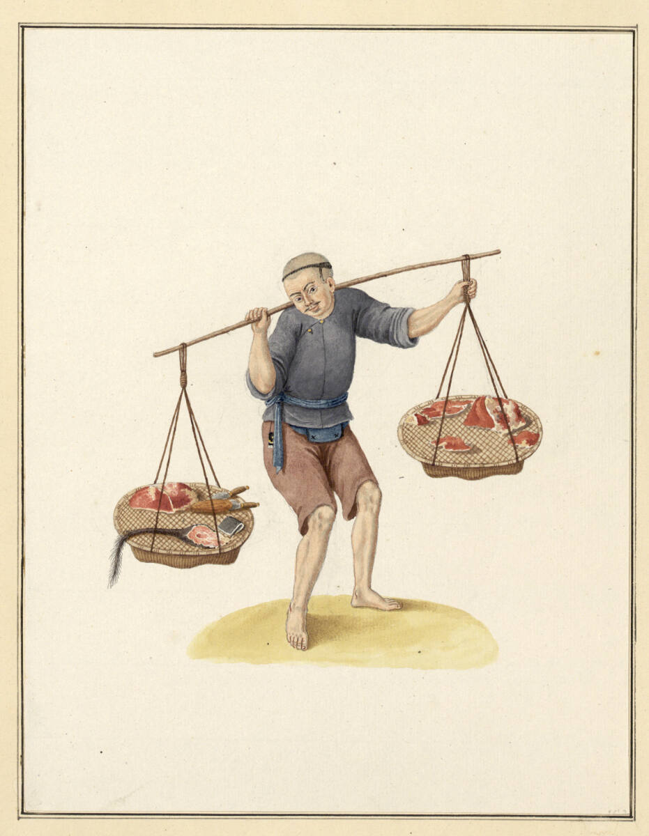 Anonym, Rindfleischhändler