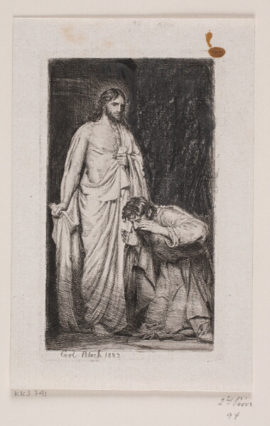 Carl Bloch, Kristus og den vantro Thomas
