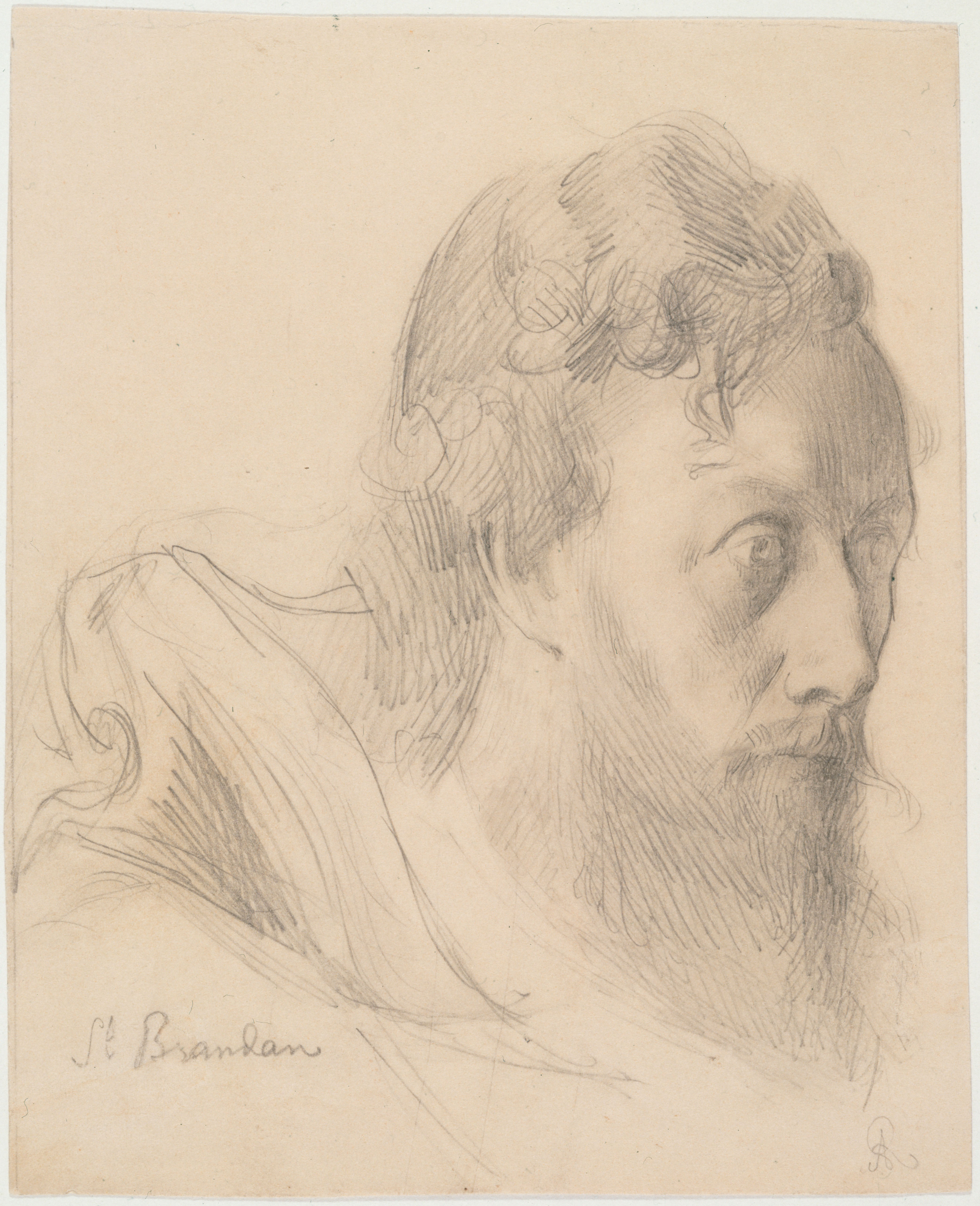 Ary Ernest Renan, Portrait de saint Brandan