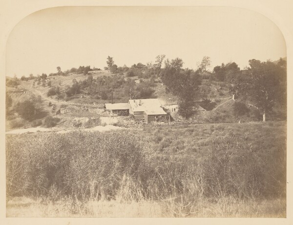 Carleton Watkins, [Agua Fria Mill]