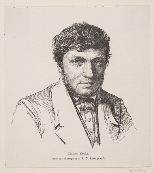 F. Hendriksen, Maleren C. Købke