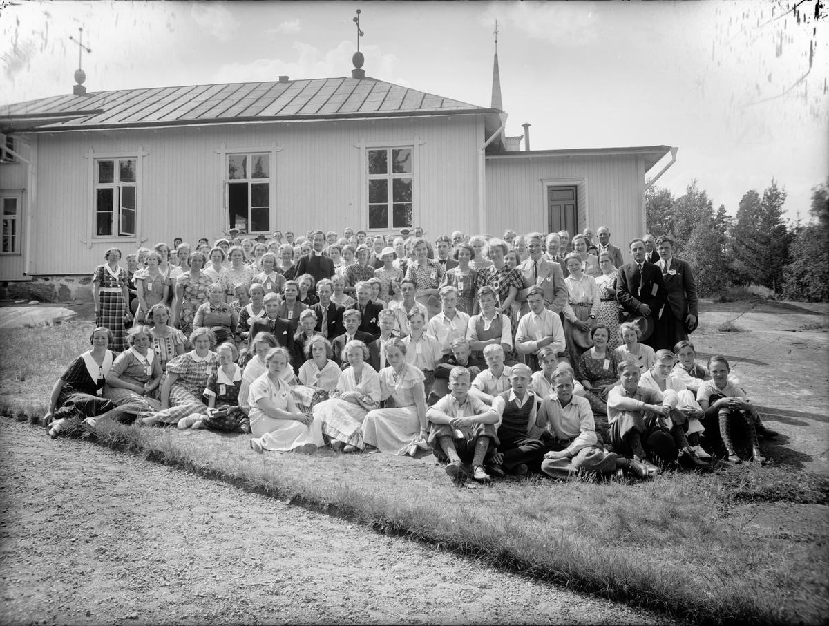 Skötsner-Edhlund, Grupporträtt, Östhammar, Uppland