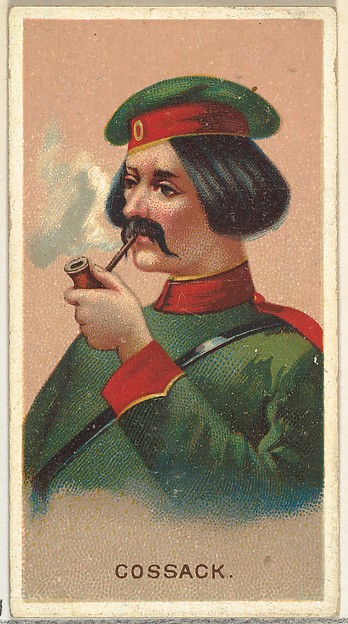 Allen & Ginter, Cossack, from World's Smokers series (N33) for Allen & Ginter Cigarettes