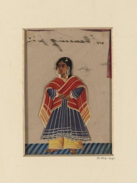 Unknown, One of Fifteen drawings depicting household servants