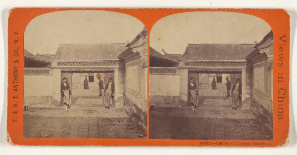 Edward and Henry T. Anthony & Co., Interior of Chinese Residence.