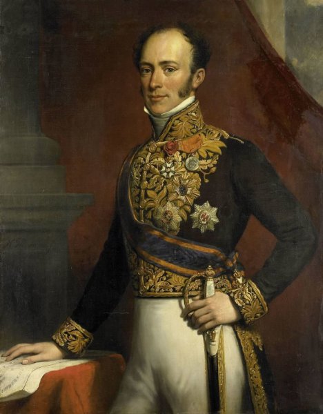 Nicolaas Pieneman, Portrait of Jan Jacob Rochussen, Governor-General of the Dutch East Indies