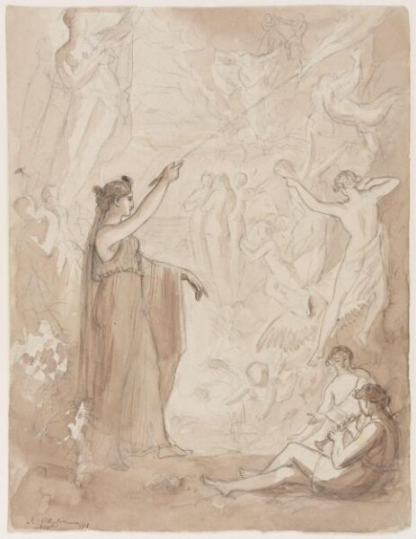Unknown, Drawing by a member of the Sketching Society