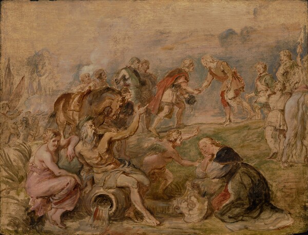 Peter Paul Rubens, Meeting of King Ferdinand of Hungary and the Cardinal-Infante Ferdinand of Spain at Nördlingen
