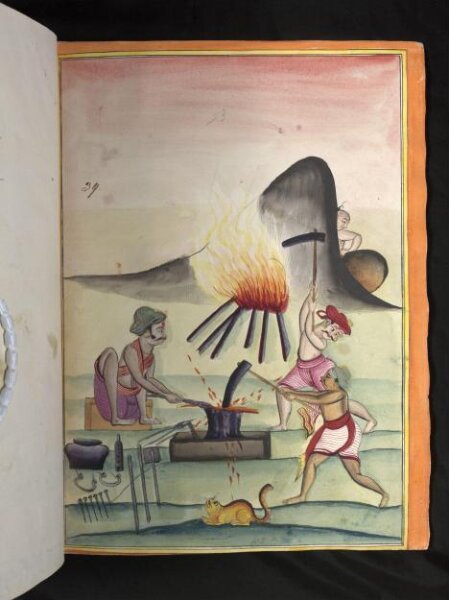 Unknown, A Blacksmith