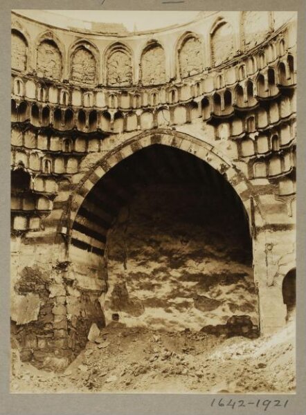 K.A.C. Creswell, Pendentives of dome in the hammam of Mamluk Sultan al-Mu'ayyad Shaykh, Cairo
