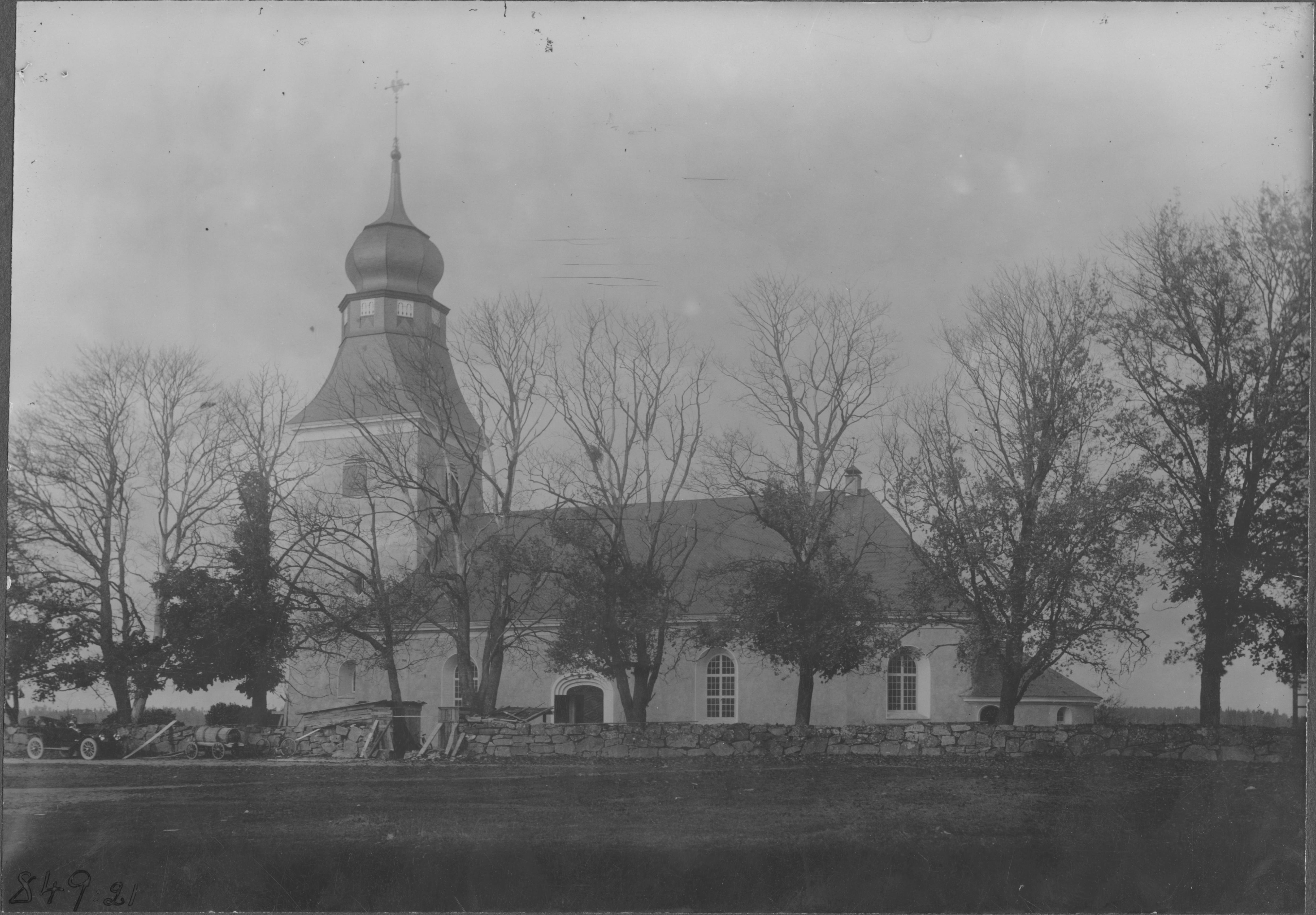 Sigurd Curman, Regna kyrka