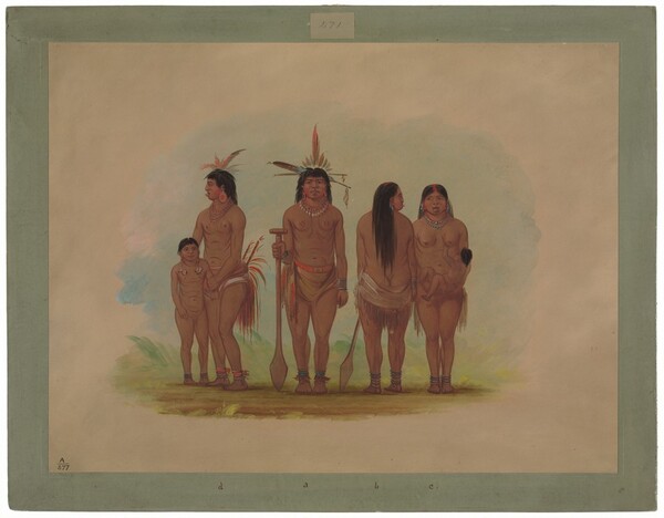 George Catlin, Members of the Payaguas Tribe