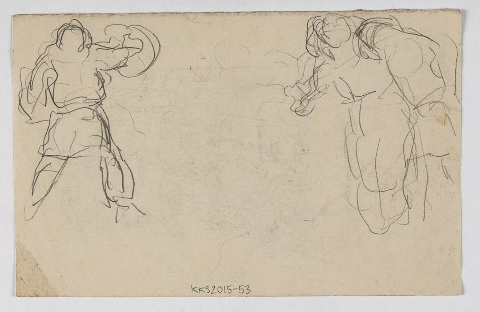 Oluf Hartmann, To figurskitser