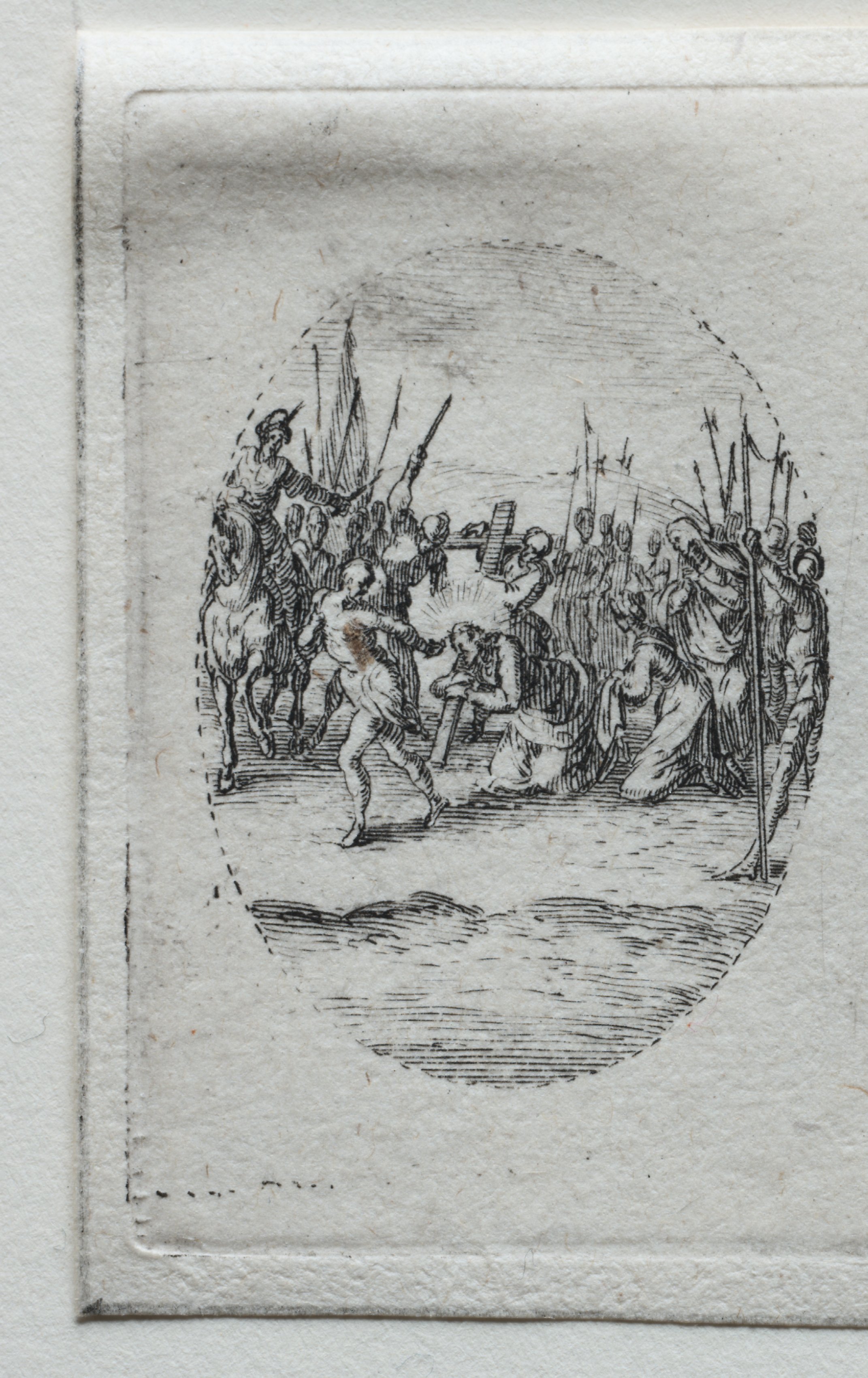 Jacques Callot, The Mysteries of the Passion:  The Carrying of the Cross