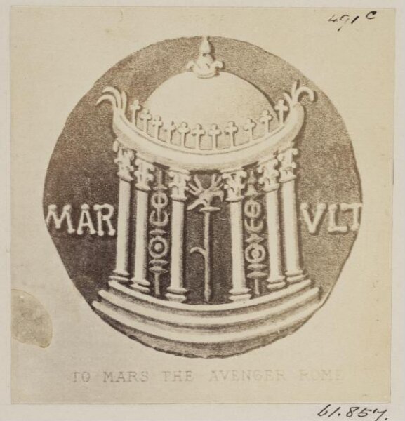 Parker, John Henry, Coins - Temple of Mars Ultor, or the Avenger