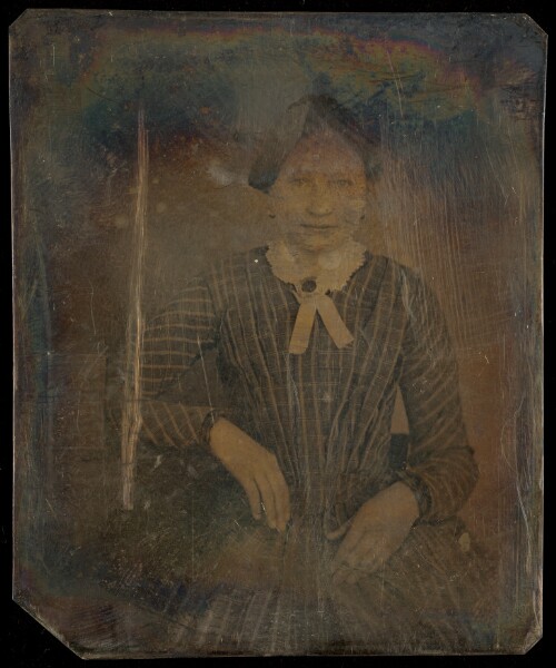 Unknown, [Portrait of a Seated Woman]