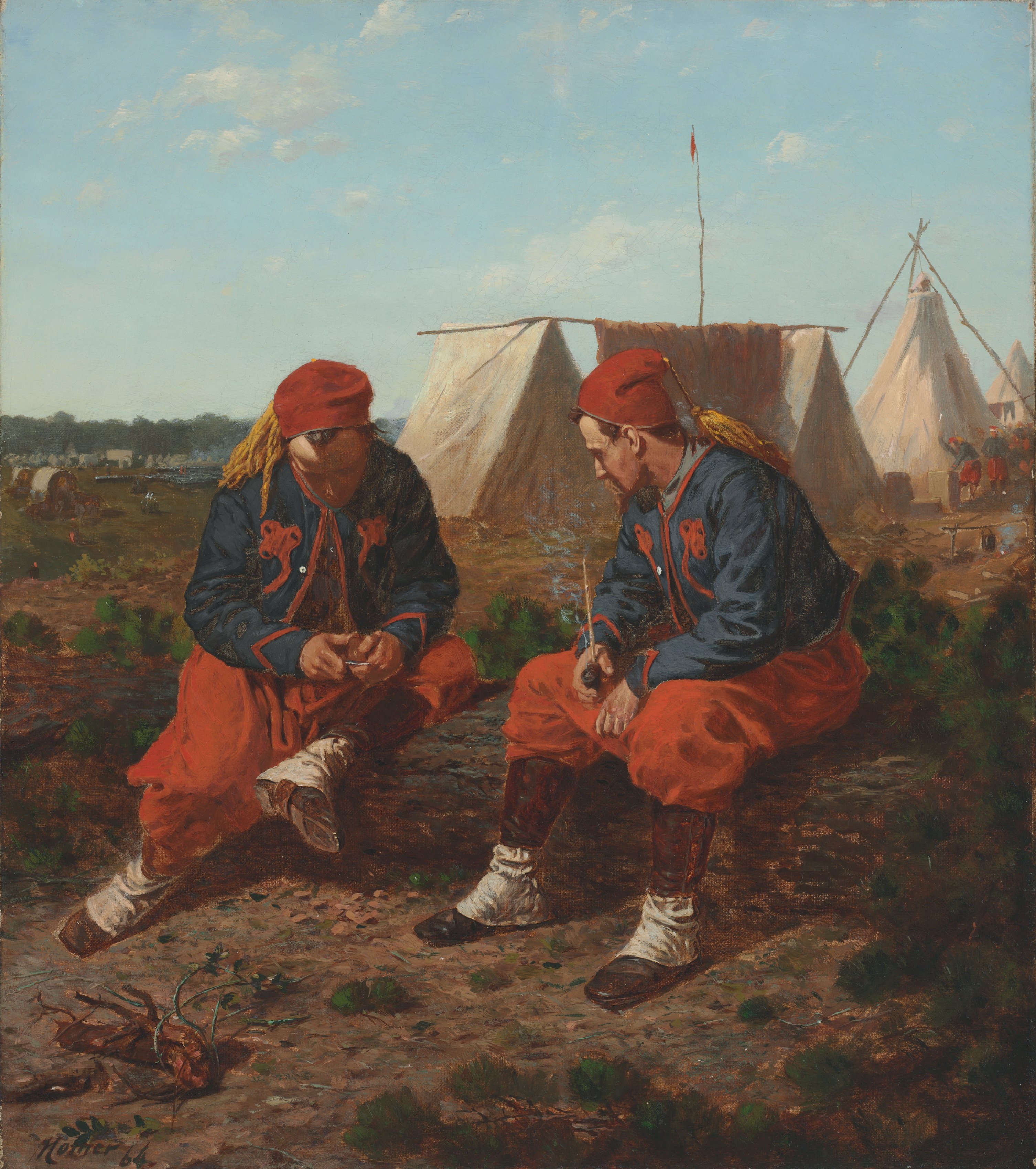 Winslow Homer, The Brierwood Pipe