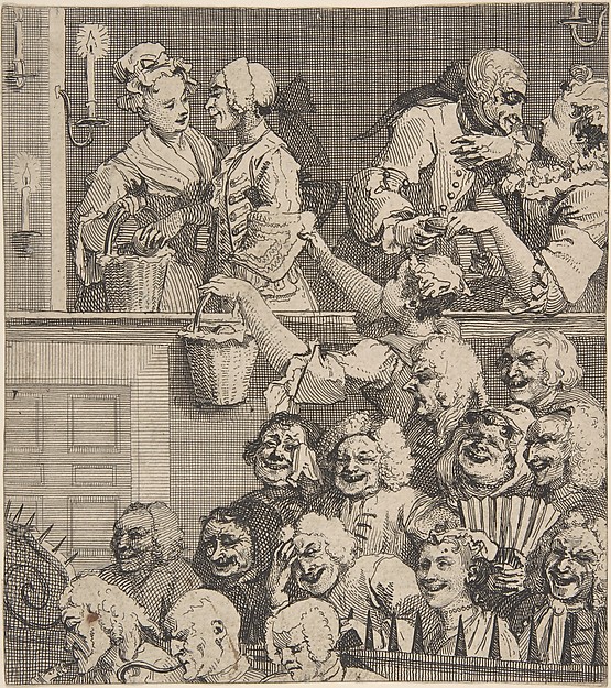 William Hogarth, The Laughing Audience
