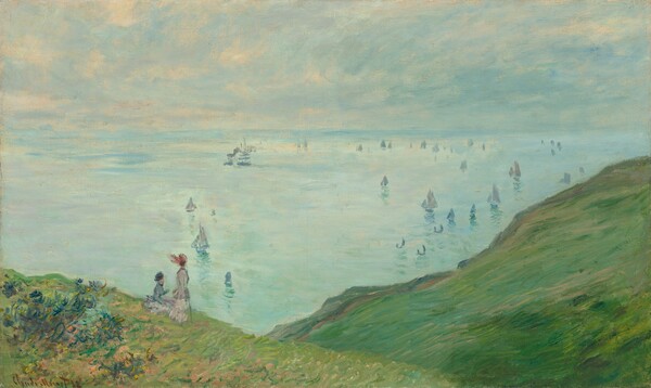 Claude Monet, Cliffs at Pourville
