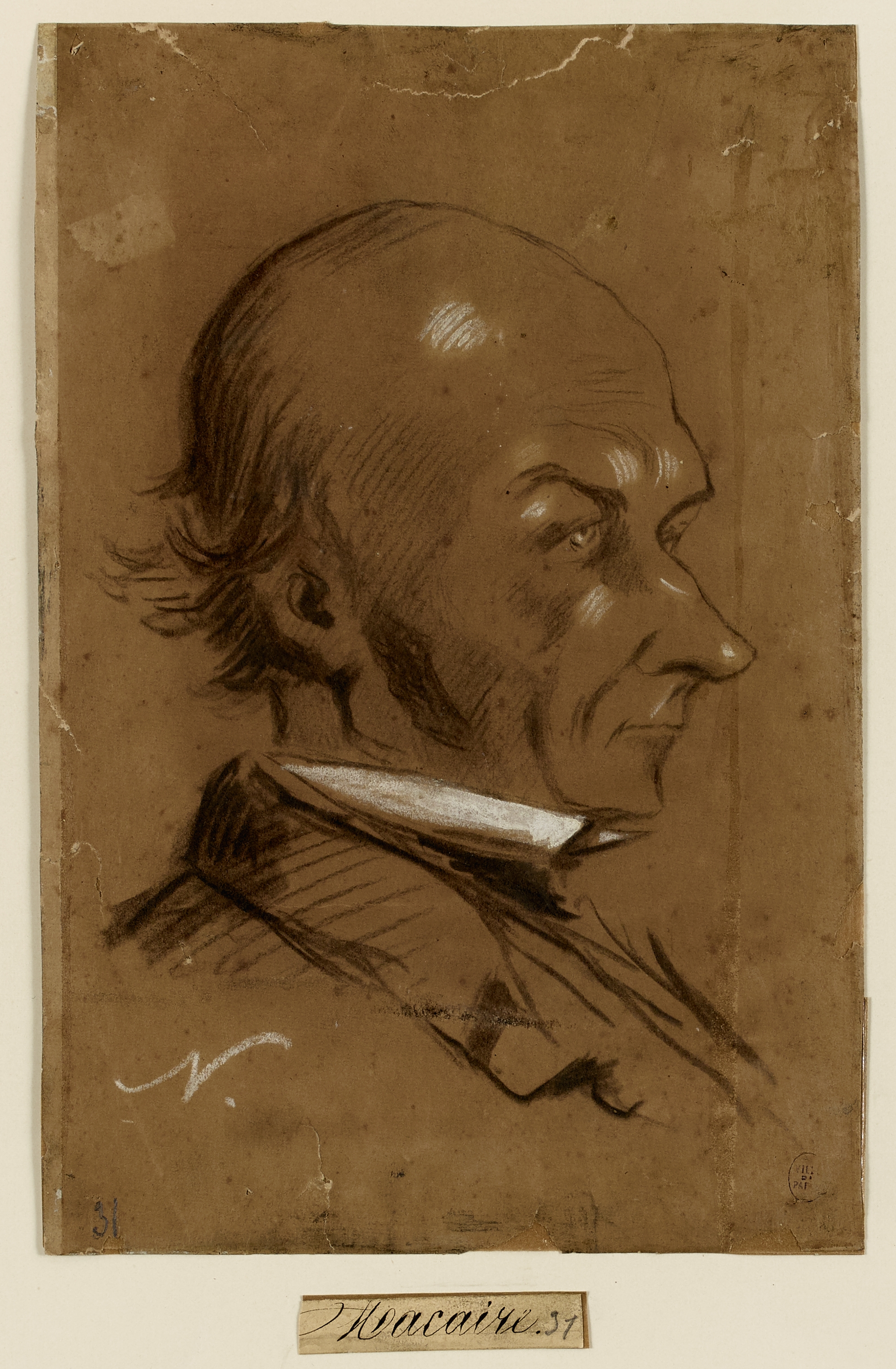 Nadar, Portrait charge de Macaire