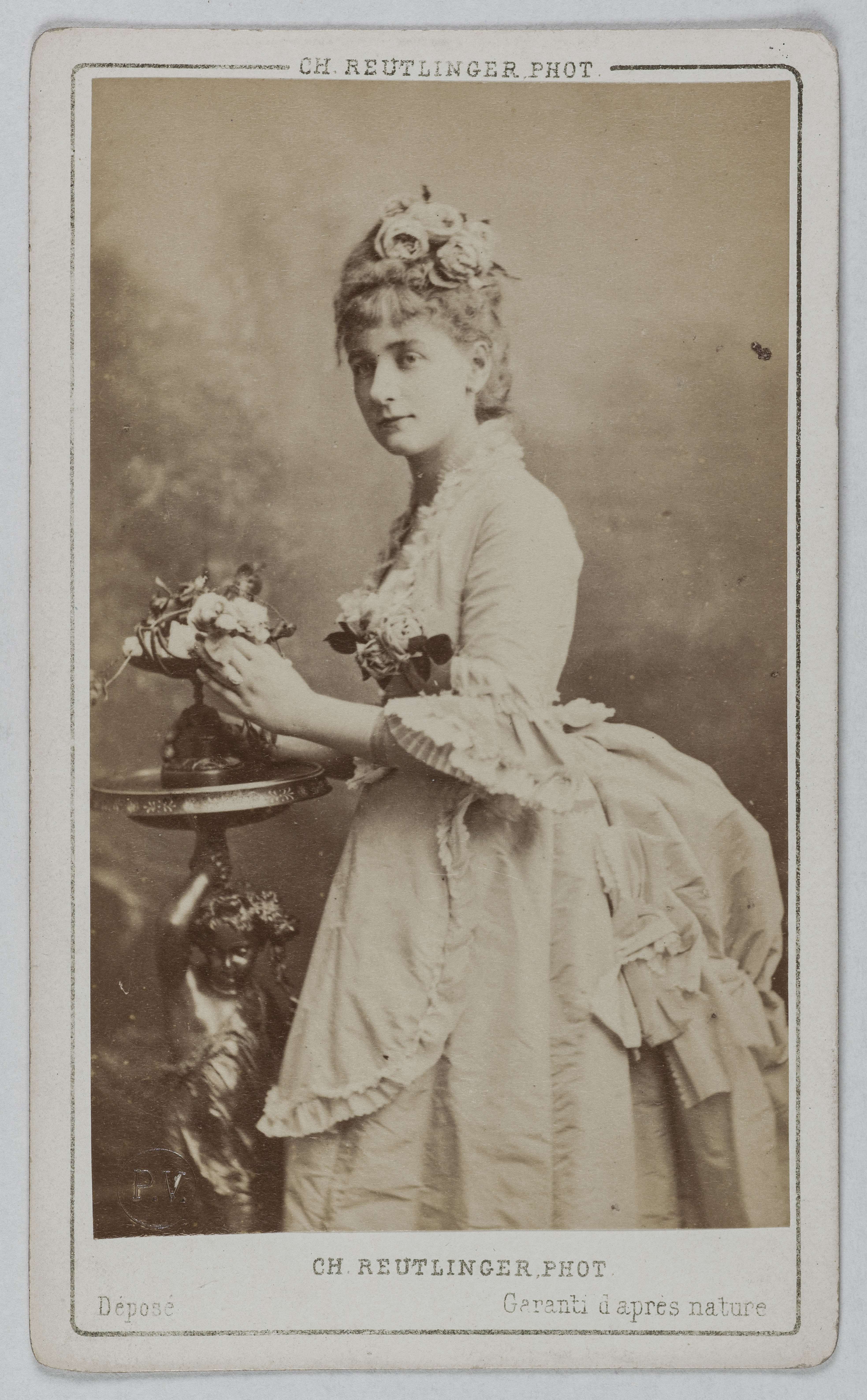 Charles Reutlinger, Portrait de Farvy Berthe, (actrice)
