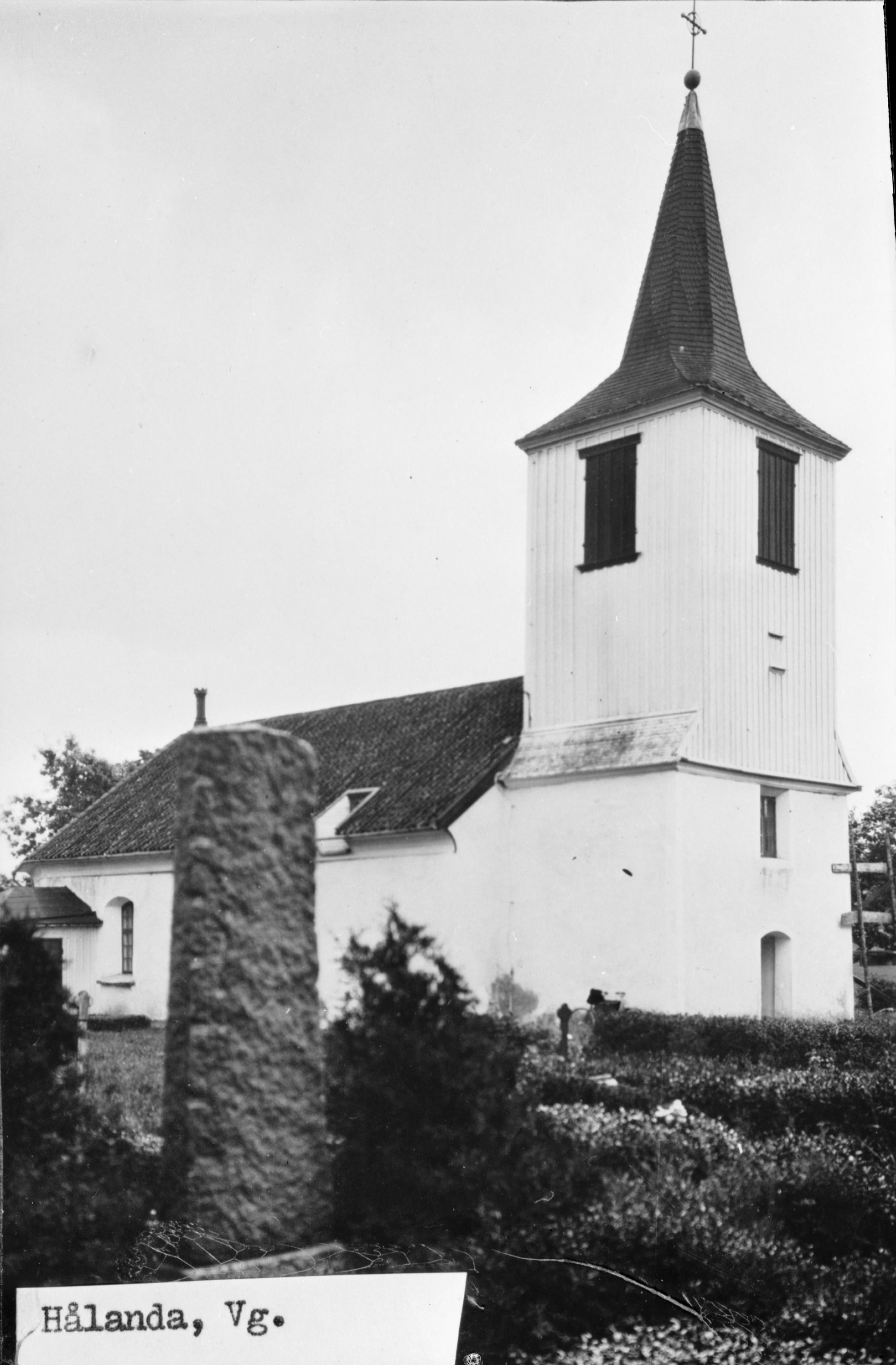 Gustaf Ewald, Hålanda kyrka