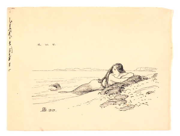 Niels Skovgaard, Illustration til "Sandflugten ved Tisvilde"