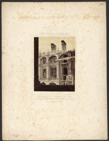 Charles Marville, Chateau de Saint-Germain-en-Laye