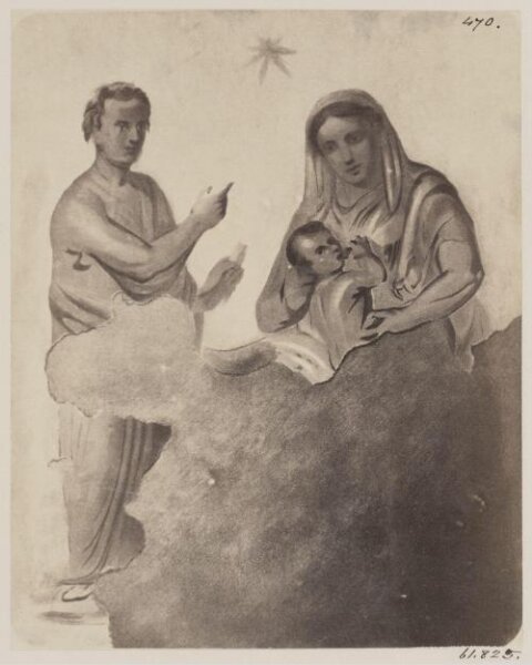 Parker, John Henry, Catacomb of S. Priscilla - The Star and the Prophet of Bethlehem, A.D. 523