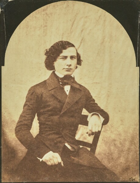 Hippolyte Bayard, [Portrait of a Young Man]