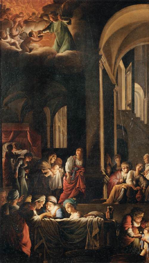 Carlo Saraceni, The Birth of the Virgin