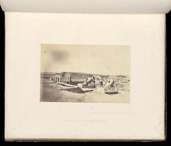 Fenton, Roger, Mortar Batteries in front of Piquet House, Light Division