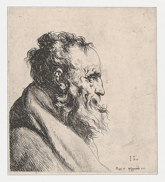 Jan Lievens, Bust of an Old Man