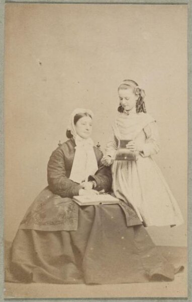 Unknown, Carte-de-visite photographs (32). Four photographs  are dry mounted on each sheet.