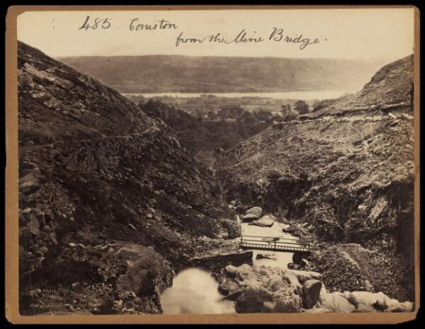 Francis Frith, Coniston from the Mine Bridge
