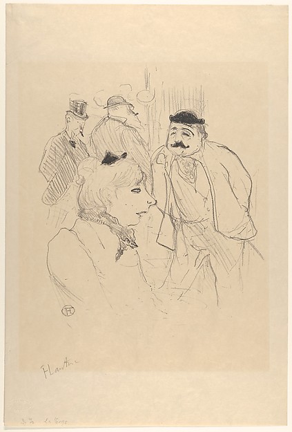 Henri de Toulouse-Lautrec, La Tige, Moulin Rouge
