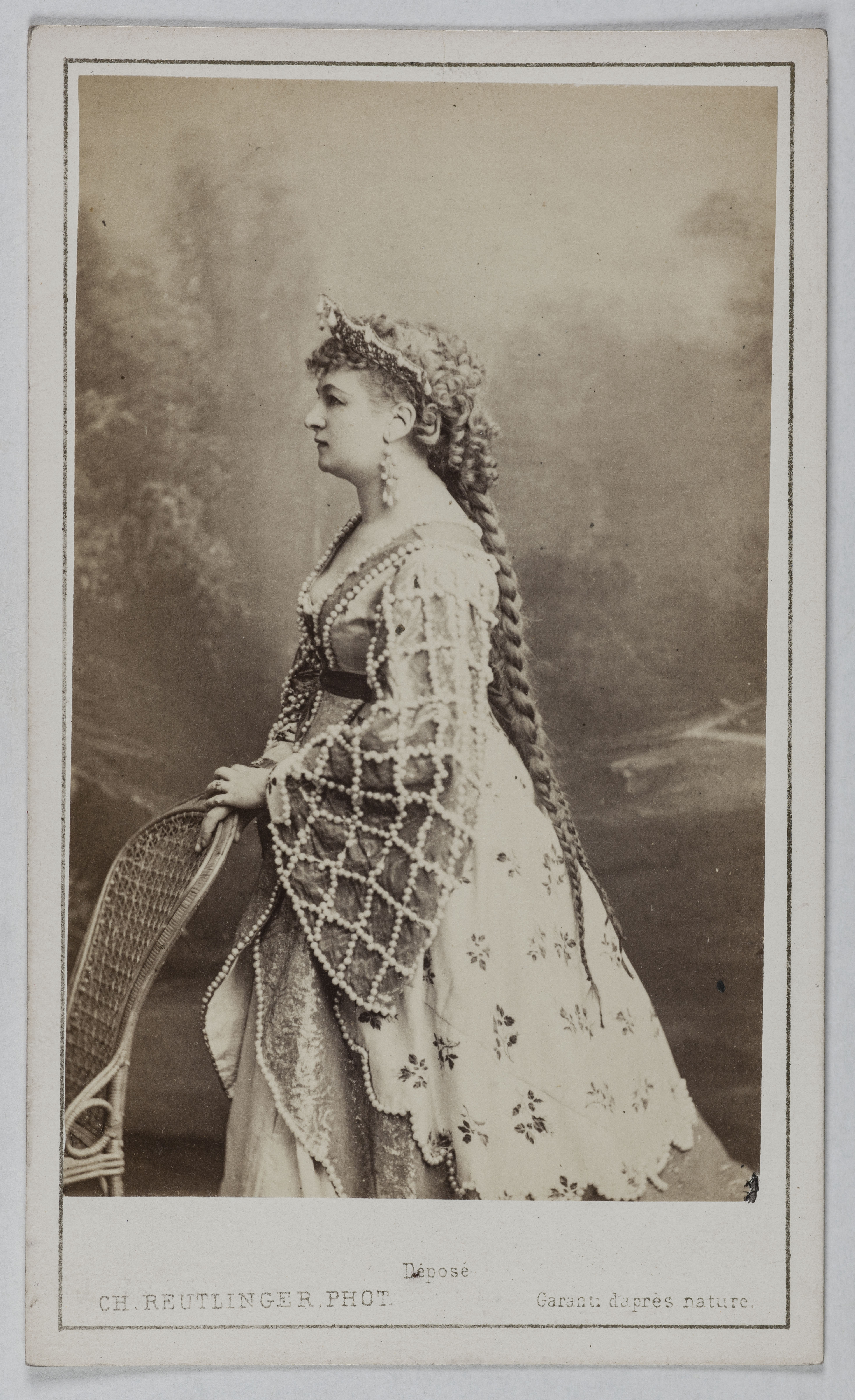 Charles Reutlinger, Portrait de Fonti (actrice)