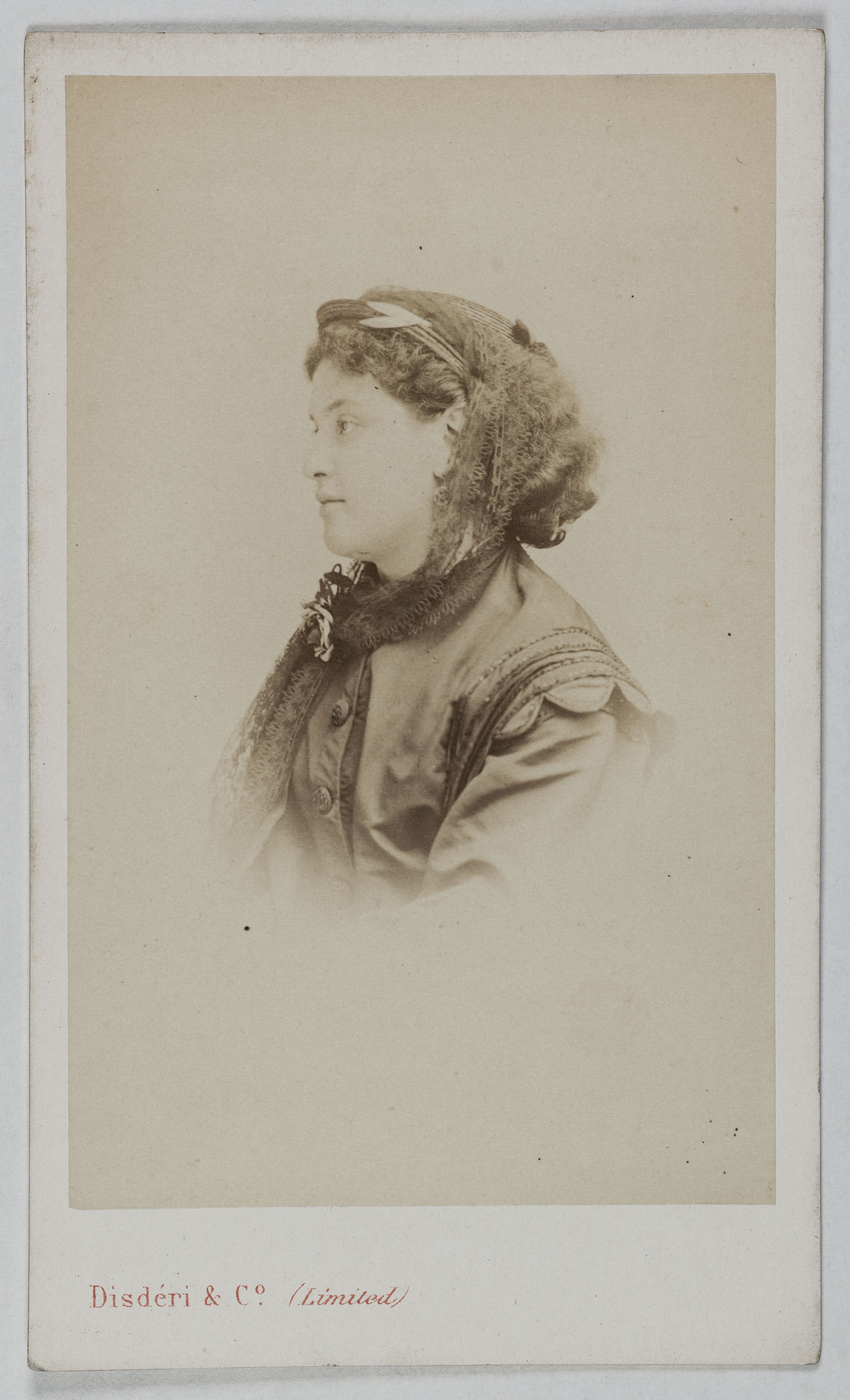 André-Adolphe-Eugène Disdéri, Portrait de Finali, (actrice)