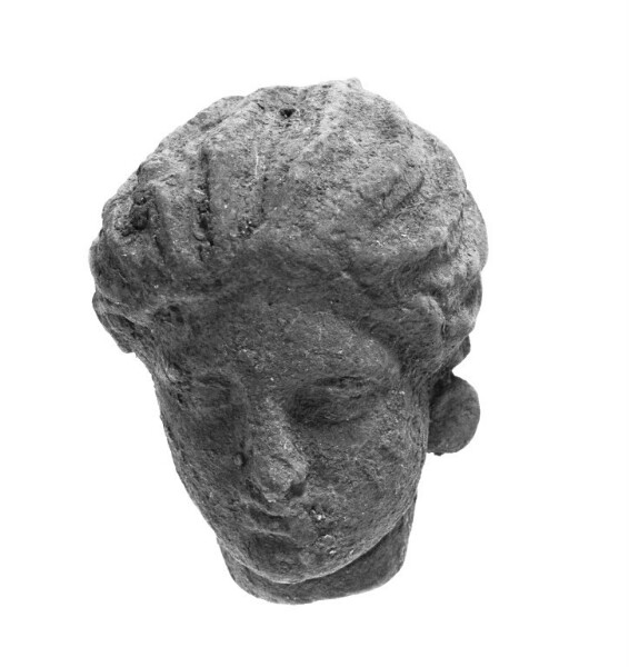 Unknown, Head with Wreath