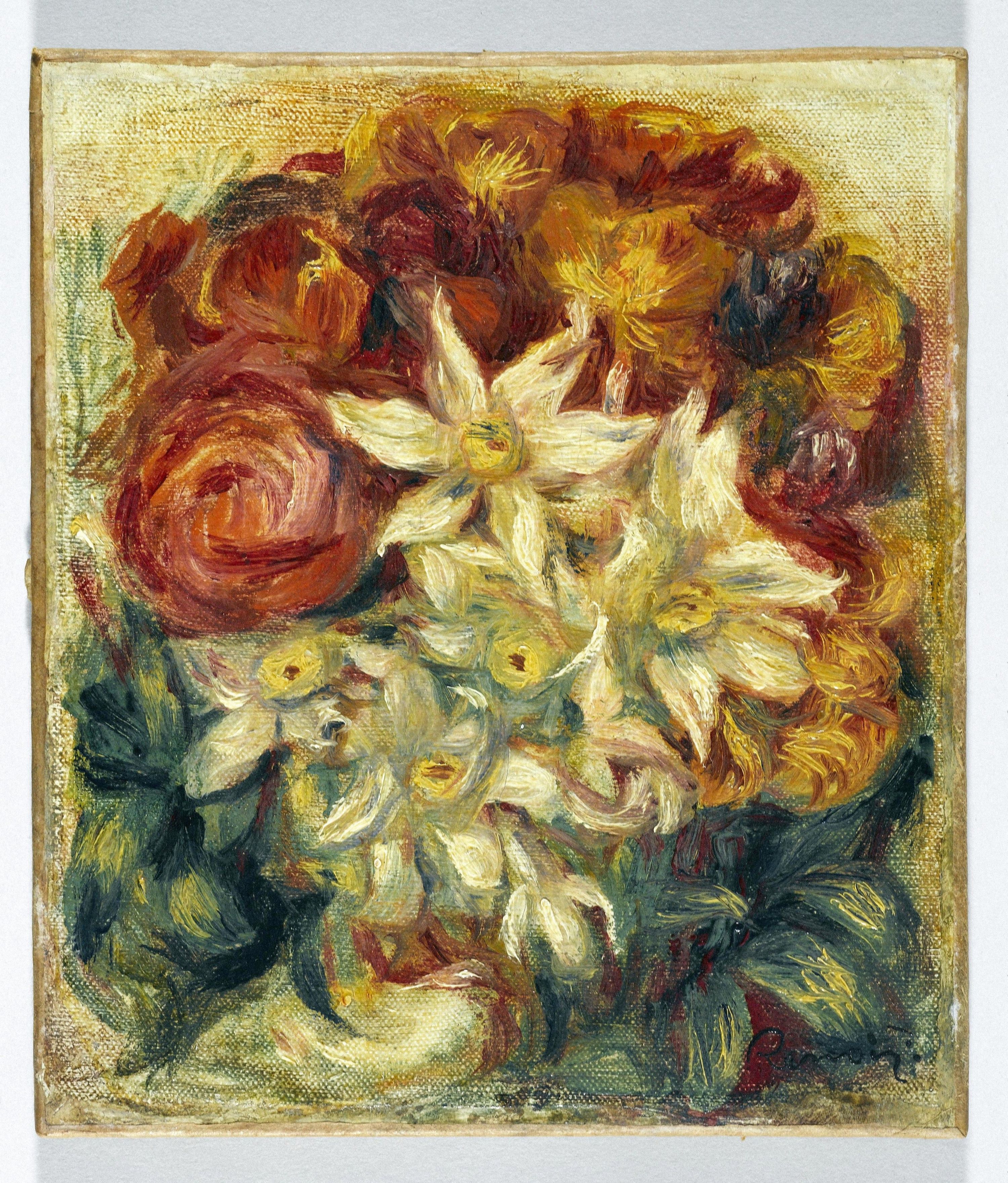 Auguste Renoir, Bouquet de narcisses et de roses