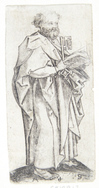 Martin Schongauer, Apostlen Peter