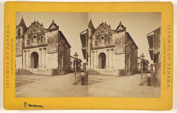 Eadweard J. Muybridge, Panama. Church of San Felipe.