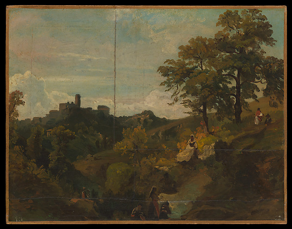 Arnold Böcklin, Roman Landscape