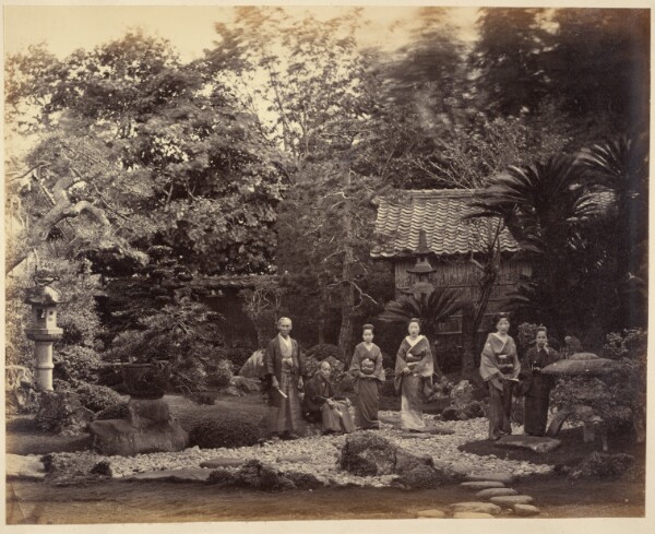 Felice Beato, Garden at Harra