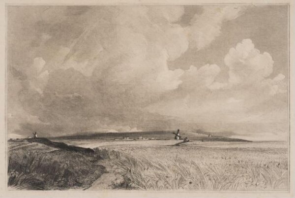 Constable, John RA, Cornfields near Brighton