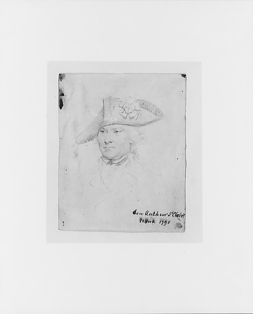 John Trumbull, General Arthur St. Clair