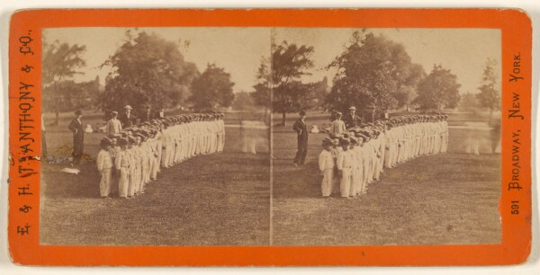 Edward and Henry T. Anthony & Co., Central Park. (New York.) College Boys - In Dress.